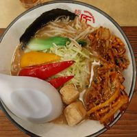 Tempura Miso Ramen (Vollkornnudeln) at Takumi 3rd in Dusseldorf