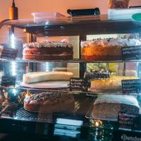 So many vegan cakes! at Fräulein Grün in Garmisch Partenkirchen