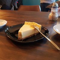 Cheesecake at Fräulein Grün in Garmisch Partenkirchen
