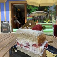 Erbeer tart   at Fräulein Grün in Garmisch Partenkirchen