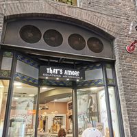 Entrance at That's Amore in Siena