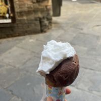 Coconut and chocolate  at That's Amore in Siena