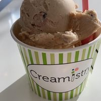 Cookie dough ice cream at Creamistry in Newnan