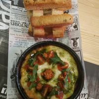 Provoleta at Tundra Fusion Burger in Malaga