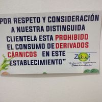  at Vegetariano Zukini in Bogota