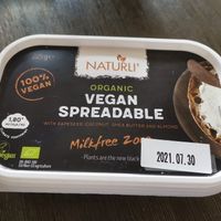 They also sell vegan margarine! at Shochiku-en in Tokyo