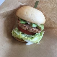 Genki Burger at Shochiku-en in Tokyo