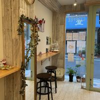 Inside  at Shochiku-en in Tokyo