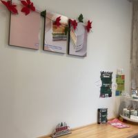 Inside  at Shochiku-en in Tokyo