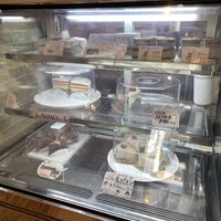 Lots of dessert options  at Shochiku-en in Tokyo