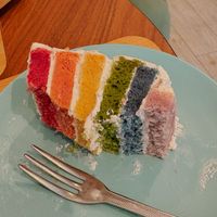 Cake made with vegetables!  at Shochiku-en in Tokyo