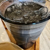 Protein sesame smoothie (I wasn’t a fan but that’s just me)  at Shochiku-en in Tokyo