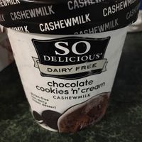 Vegan ice cream at Giant Food in Alexandria