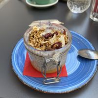 Chia pudding   at Lion's Locker in Budapest