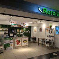 You can sit outside at the food court at Roro's in Nairobi