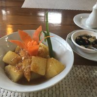 Potato curry  at Great One in Nyaung-u