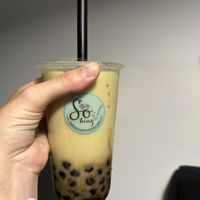 Mango banana melon boba with soy milk   at So Bing - Bograshov in Tel Aviv