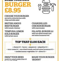 Vegan burger at Ambleside Youth Hostel in Ambleside