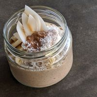 chocolate chia pudding at MEMO Boutique Hotel in Ahangama