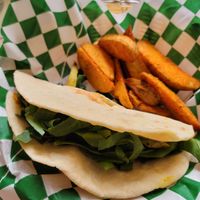 Amazing Tofu Wrap at Changomango in Merida