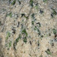 Broccoli risotto  at Plant in Fairfield