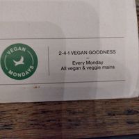 Vegan Mondays two for one deal at BrewDog - Outpost in Dublin