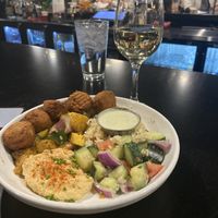 Zivio - Falafel platterr  at Zivio in Grand Rapids