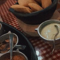 Empanadas at Casa Omedeto in Armenia