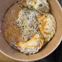 Veg Dumplings  at Seoul Mama in Paris