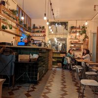 restaurant interior at Seoul Mama in Paris