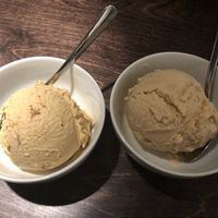 His: PBJ ice cream
Hers: Pumpkin pecan  at Virtuous Pie in Victoria