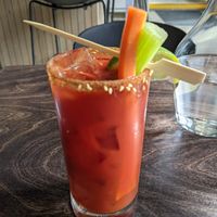 vegan Caesar (virgin) at Virtuous Pie in Victoria