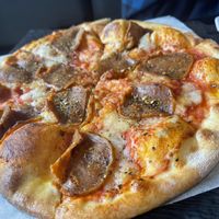 Pepperoni - happy hour special   at Virtuous Pie in Victoria