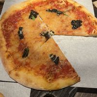 Margarita pizza  at Virtuous Pie in Victoria