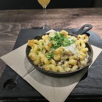 Chicken Alfredo   at Virtuous Pie in Victoria