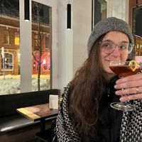 Cocktails and amazing foodd  at Virtuous Pie in Victoria