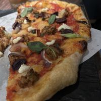 Don Riccotta pizza  at Virtuous Pie in Victoria