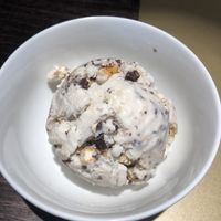 Salted Caramel + Choc Pretzel Ice Cream  at Virtuous Pie in Victoria