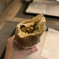 falafel wrap (6€) 🥙   at Jaffa in Brussels