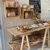 Bread offerings at Panneria in Playa Del Carmen