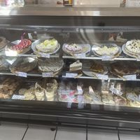 Case of cakes. Not all vegan but mostly at Panneria in Playa Del Carmen