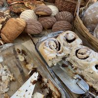 Best Cinnabons  #Veganuary at Panneria in Playa Del Carmen