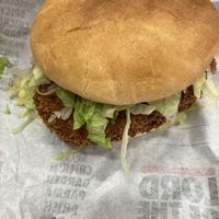 Chick’n burger   at Lord of the Fries in Fortitude Valley