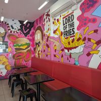 interior at Lord of the Fries in Fortitude Valley