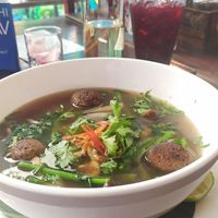 A dream of a soup - and very filling! at Mini Makphet in Vientiane