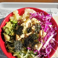 Hawaii poke at Ninja Bowl in Sofia