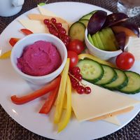Vegan breakfast at SORAT Hotel in Berlin
