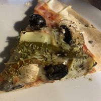 The best vegan gluten free pizza around !  at Pipol Bar in Alhaurin De La Torre