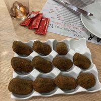 Croquetas de espinaca  at Pipol Bar in Alhaurin De La Torre