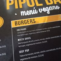 Carta at Pipol Bar in Alhaurin De La Torre